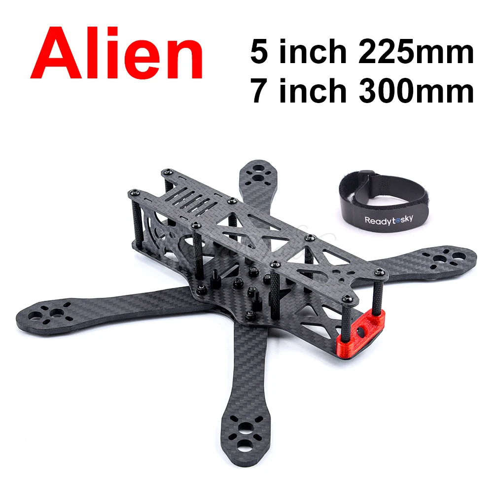 Alien RR5 5 дюймов 225 мм/7 300 мм карбоновая рамка для квадрокоптера FPV Racing Drone Upgrade Martian