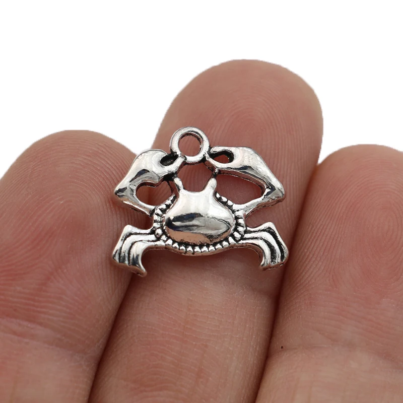 JAKONGO Подвески в виде краба для изготовления ювелирных изделий браслет DIY