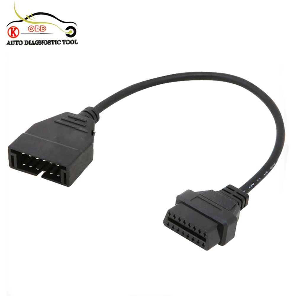 Новый переходник OBD 2 Cbale для gm Daewoo от 12 до 16 Pin автомобильный диагностический