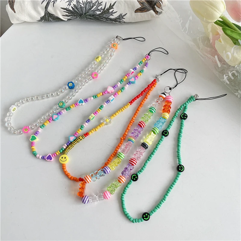 Новые модные яркие акриловые бусины рандомная цепочка для женщин и девушек