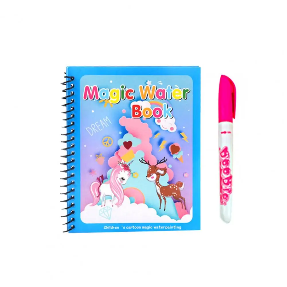 

Children Reusable Refillable Water Painting Graffiti Drawing Book Kids Gift Children Early Education Toy