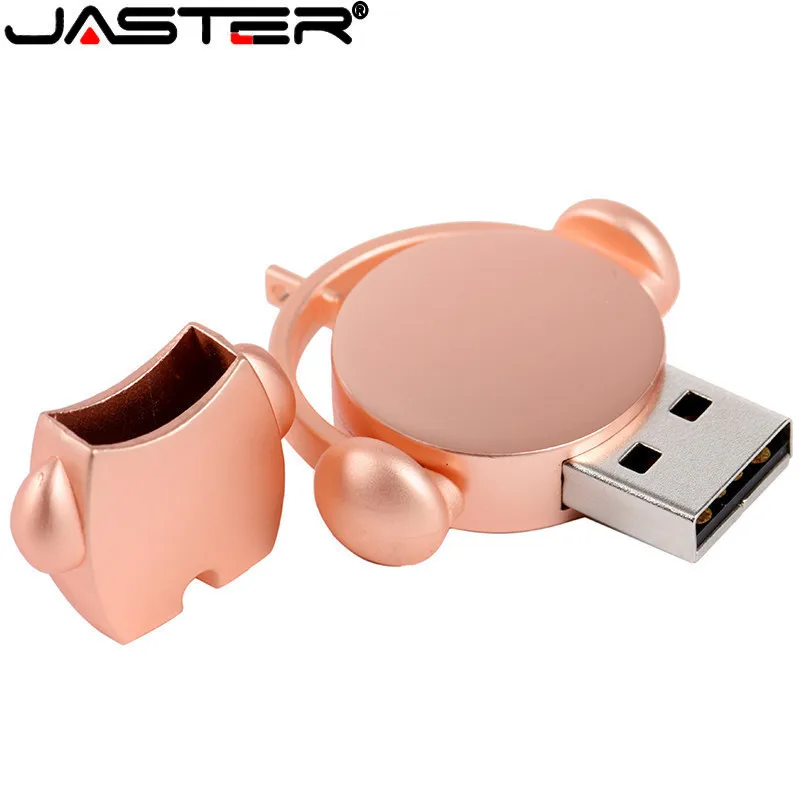 Металлический мультяшный музыкальный Мужской USB флеш-накопитель с милым