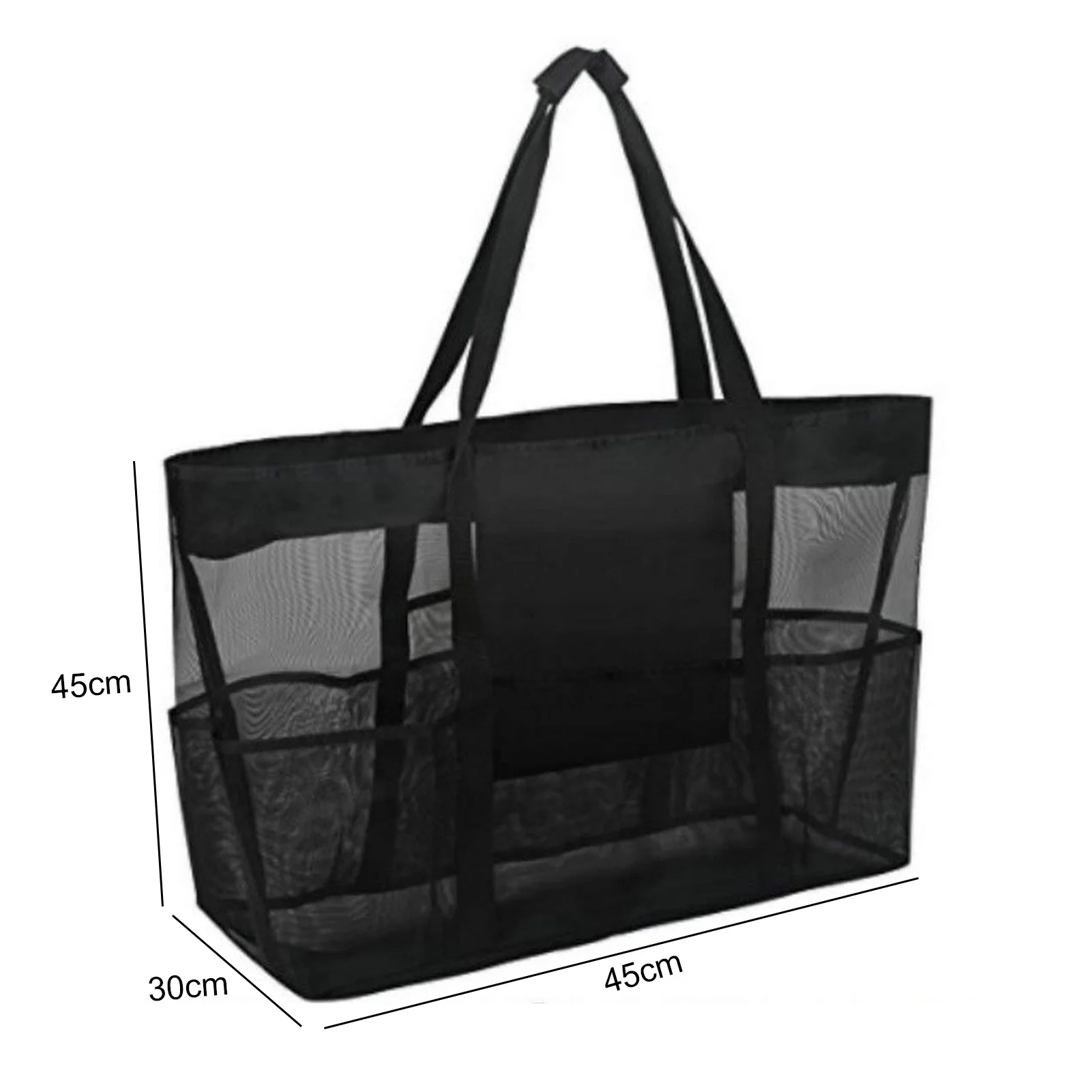 

Summer Swimming Travel Mesh Storage Bag Swimming Beach Bag Mesh Camping Storage Bag Camping Outdoor Supplies