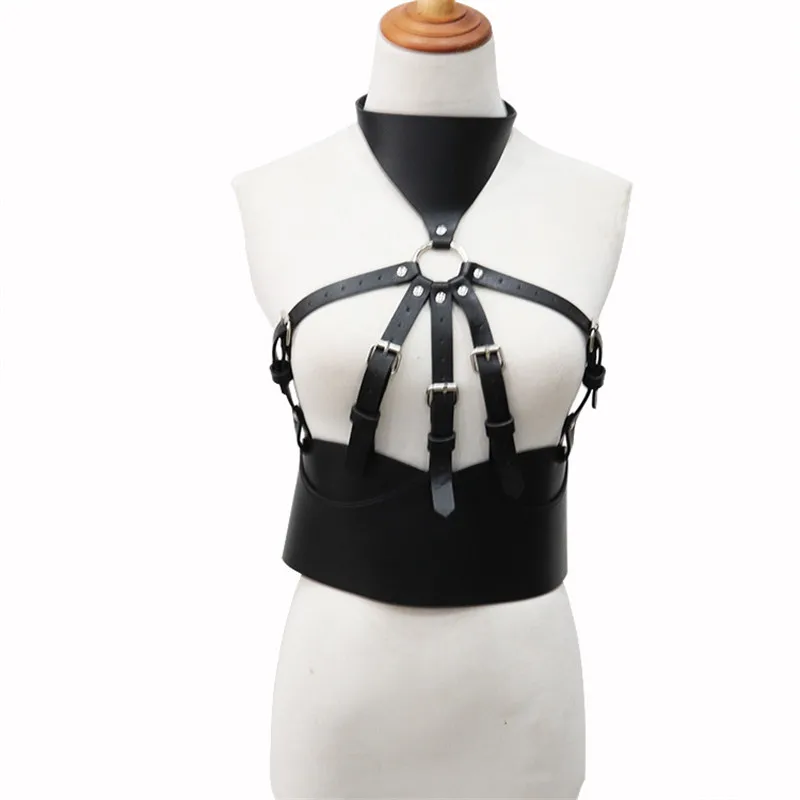 

Women Accessories Belts Bust Bondage Sexy Leather Garter Suspenders Straps For Women Harajuku Lingerie Harness Adjustable