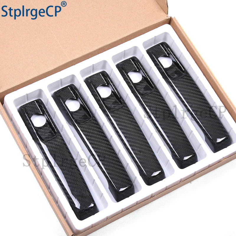 Чехол из углеродного волокна для ручки двери Mercedes Benz G Class W463 W464 G65 G55 G63 G500 G550 G350 09-19