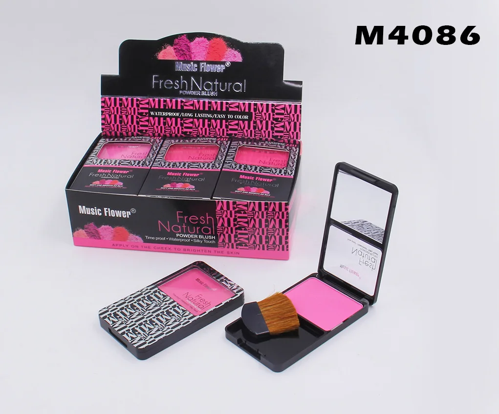 Музыка цветок уход за кожей лица макияж Sleek пудра для щек румяна палитра макияжа