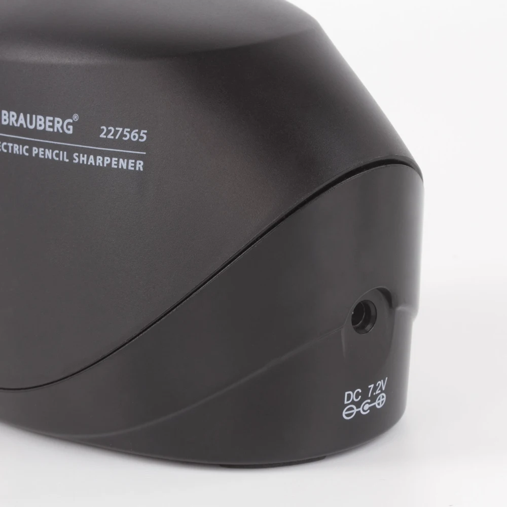 Точилка электрическая Brauberg Original питание 220 В или 4 батарейки Аа фрезерный