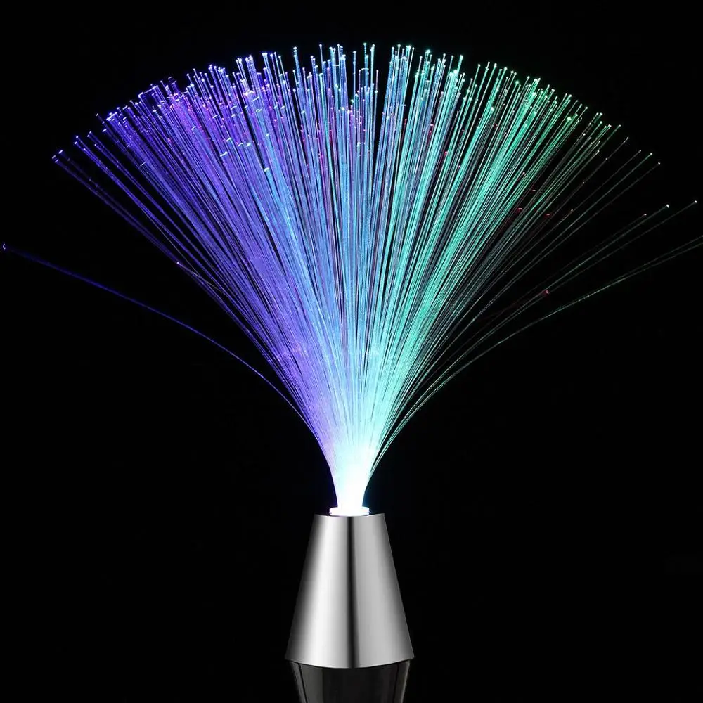 

LED Light Night Lamp Multicolor Fiber Optic Nighting Lighting Lamps For Holiday Christmas Wedding Home Decoration Nightlight