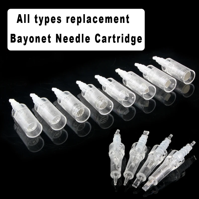 Сменный картридж с байонетным разъемом для микро иглы Derma Pen 1/3/5/7/ 9/12/24/36 pin 42 / nano