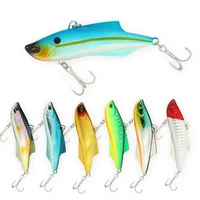 double fin vib 20 6g7cm lures swimbait artificial fake high density low speed vibration hard bait fishing accessories with hook