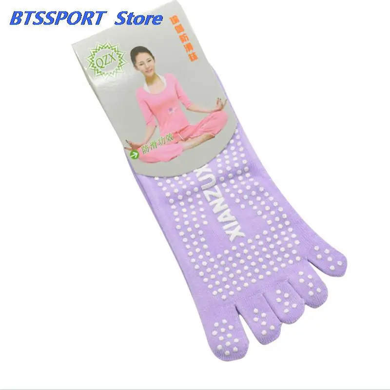 Распродажа женские носки для йоги спортзала танцев занятий спортом пять пальцев