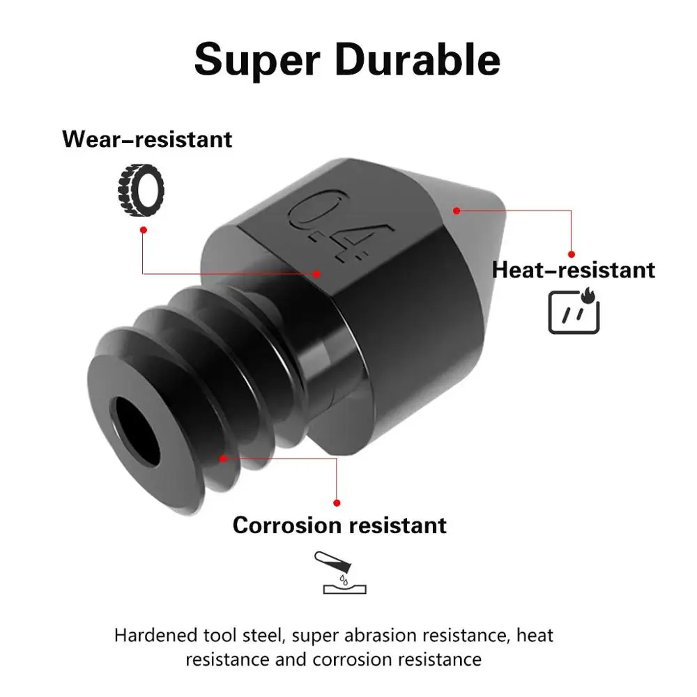 SIMAX3D MK8 закаленной Сталь инструмент высокого Температура устойчивый 3D принтеры