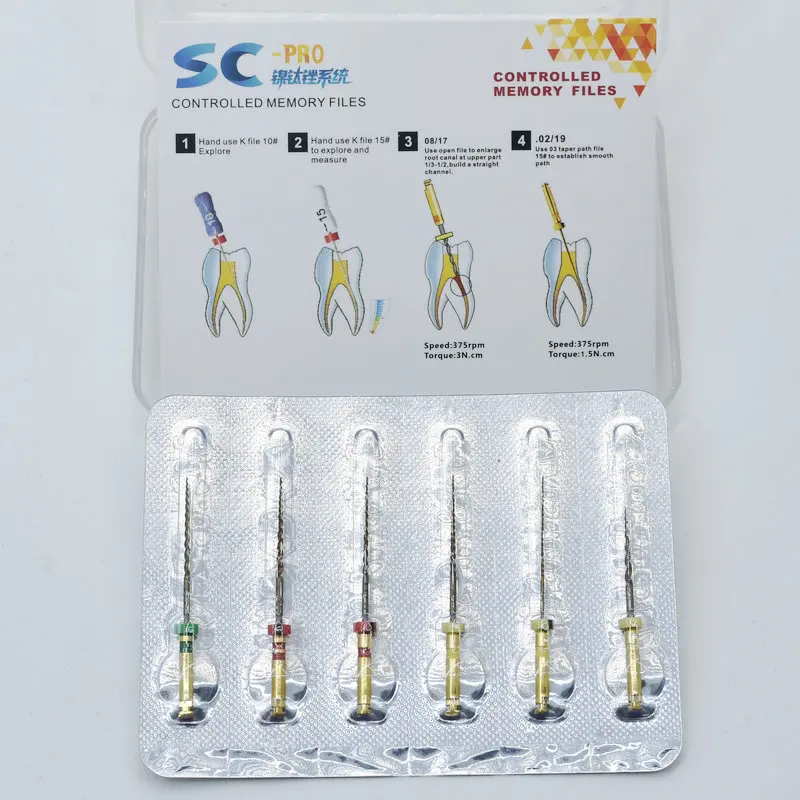 Стоматологический инструмент SOCO SC Pro Ротационные напильники для тепловой