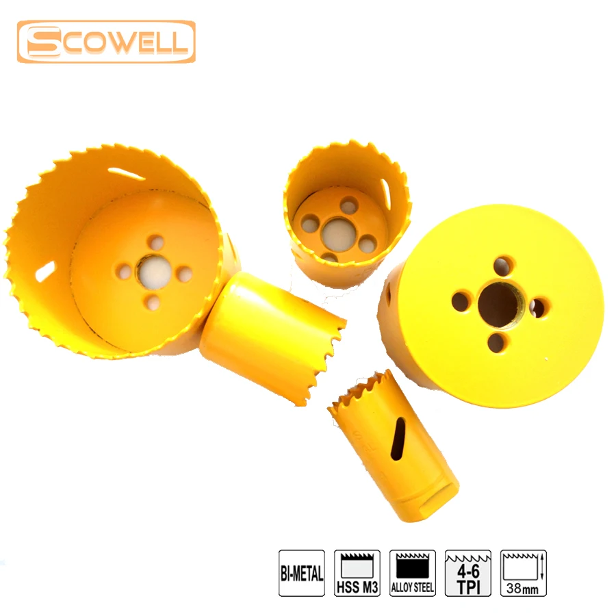Скидка 30% 7 шт. 19 мм-73 мм наборы отверстий для пилы HSS Holesaw режущие лезвия круглые