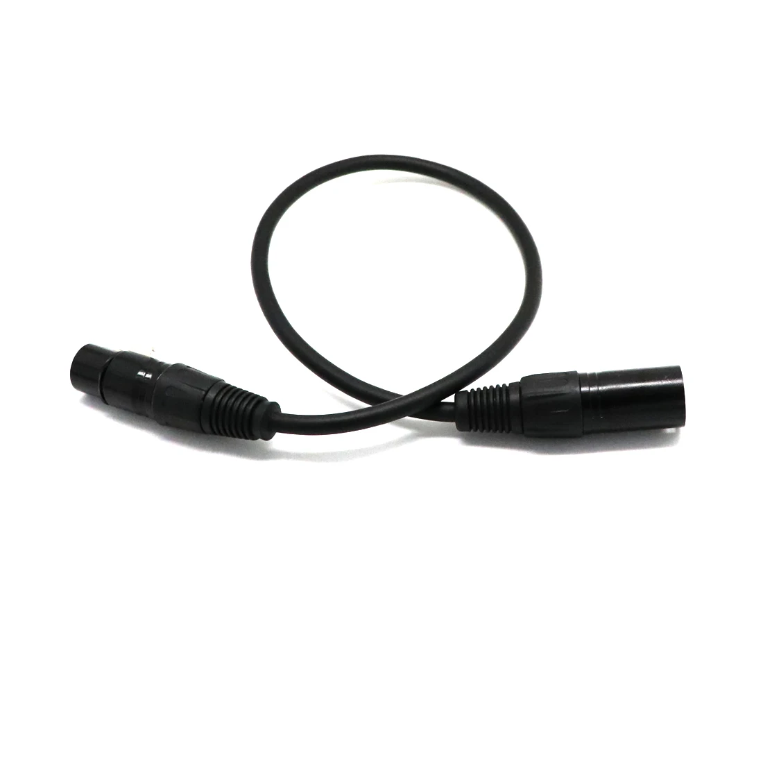 5 упаковок 2 фута длина стопы 3 штифта папа Мама XLR экранированный DMX кабель для