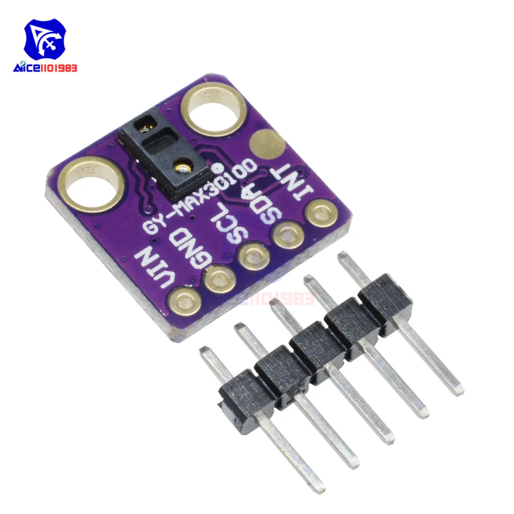 Модуль датчика сердечного ритма diymore MAX30102 плата прерывания для замены Arduino