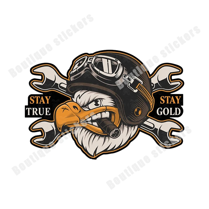 4X Cut-it Folientechnik & Design Eagle Chopper Sticker Bobber Biker Мотоцикл Американский винтажный Ретро