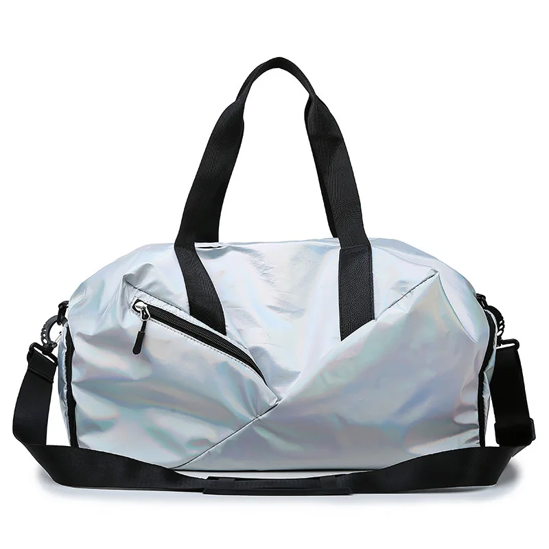 

Glossy Yoga Mat Bag Fitness Bag Lady Tote Bag Travel Training Bag Short-distance Travel Large Capacity Lightweight Folding Bag