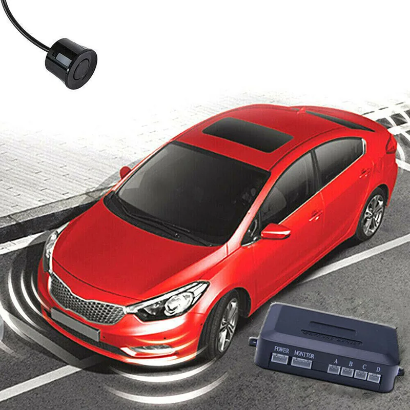 Авто парктроник светодиодный парковка Сенсор с 4 s обратный резервный радар