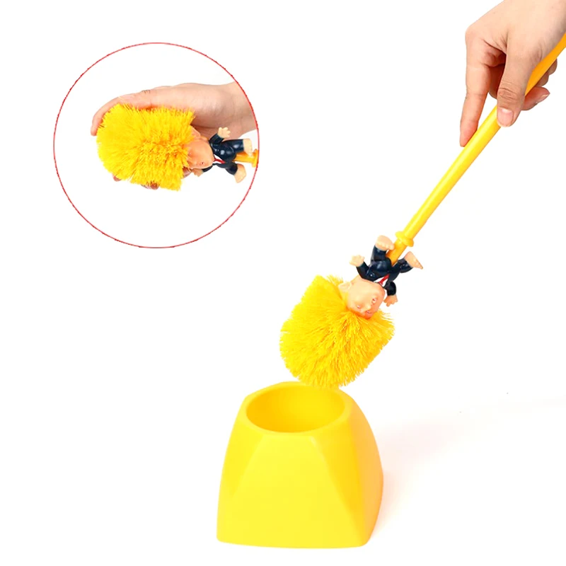 Щетка для унитаза с рисунком Дональда Трампа принадлежности туалетная щетка