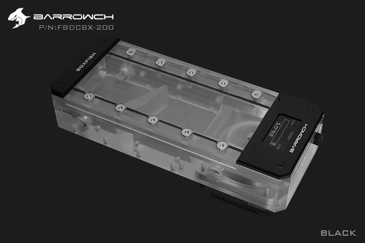 Насос Barrowch FBDCBX PWM 17 Вт с цифровым дисплеем комбинация резервуаров серия Box Fish DDC