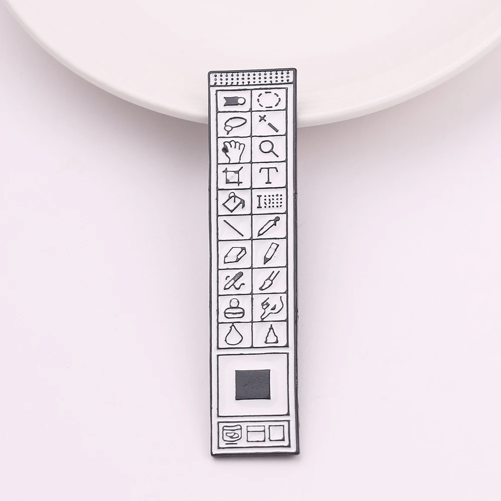 Мультяшные комиксы дизайнерские эмалированные броши булавки для пуговиц одежды