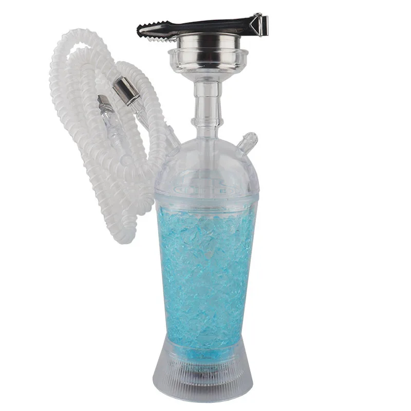 Горячая распродажа розничная продажа Sheesha пластиковая портативная светодиодная