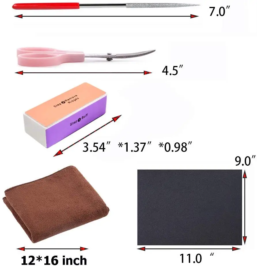 Набор инструментов для литья из смолы 13 шт. включает наждачную бумагу
