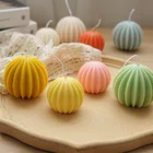 3D круглая стойка, сферическая ароматерапия, Свеча сделай сам, Пластиковая форма, Геометрическая линия, шар, Пластиковая форма для свечей, банка для изготовления свечей