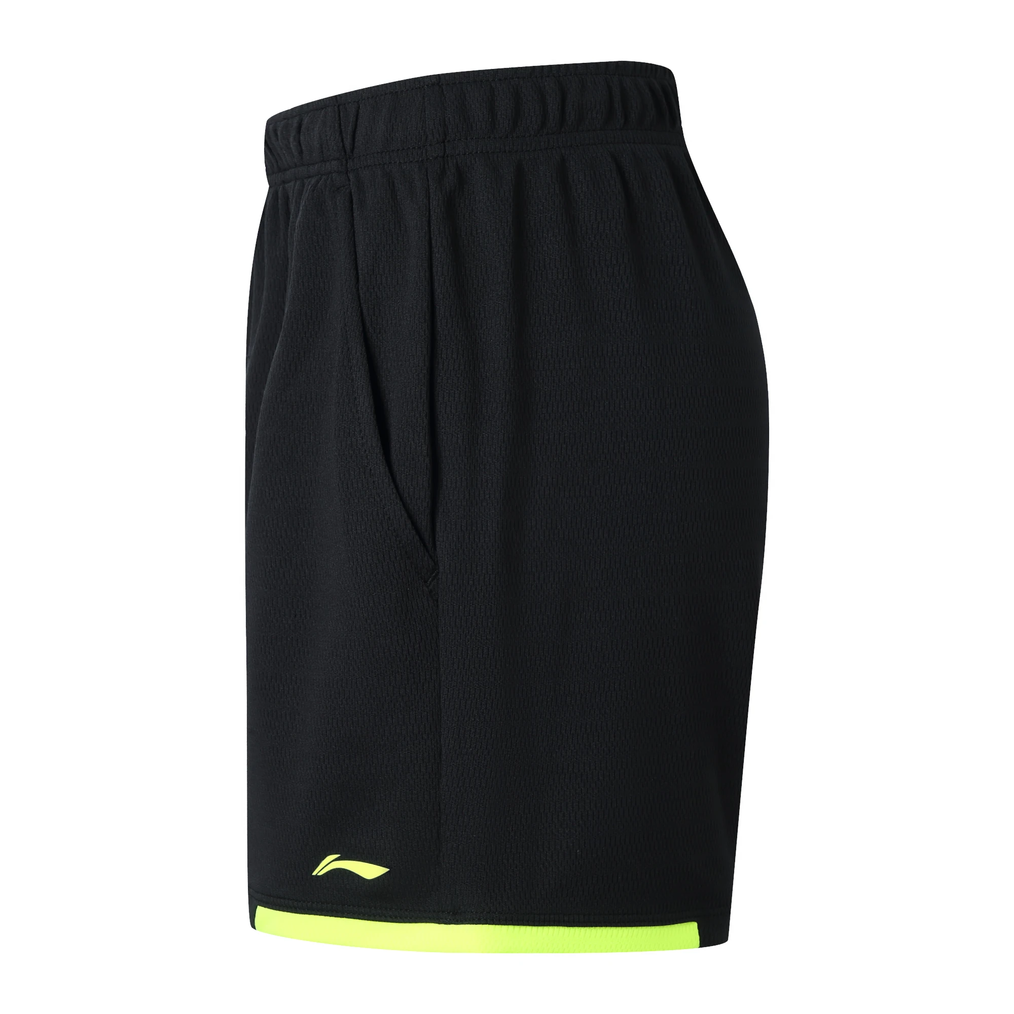Женские шорты для бадминтона Li-Ning спортивные дышащие из 100% полиэстера с