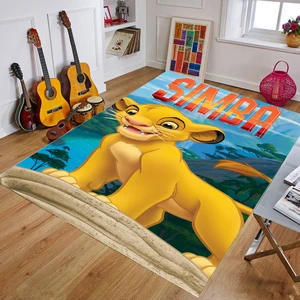 baby play mat 80x160cm anti slip mat simba the lion king anime printed pattern carpet rug for bathroom children floor pads free global shipping
