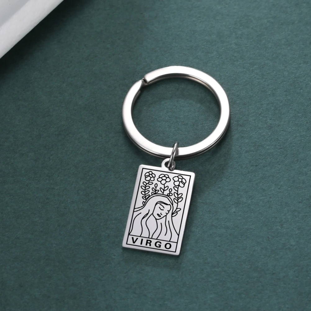 Skyrim зодиакальный брелок для женщин мужчин Телец Лев Близнецы Весы Рак 12