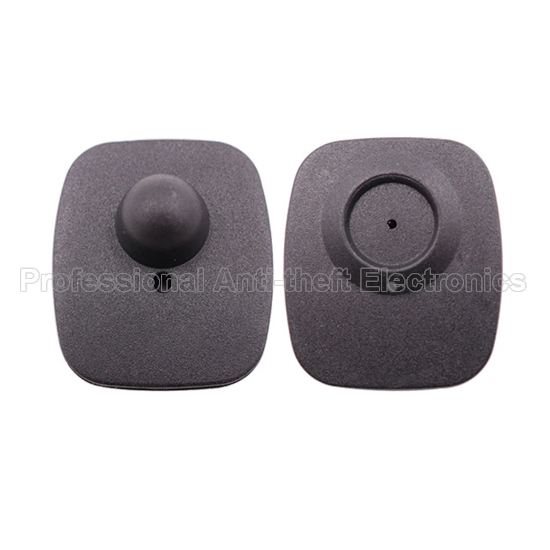 Жесткая радиочастотная бирка безопасности eas 8 2 МГц мини квадратная rf для одежды