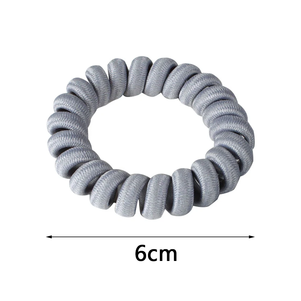 Женская эластичная резинка для волос в форме спирали резинки с телефонной