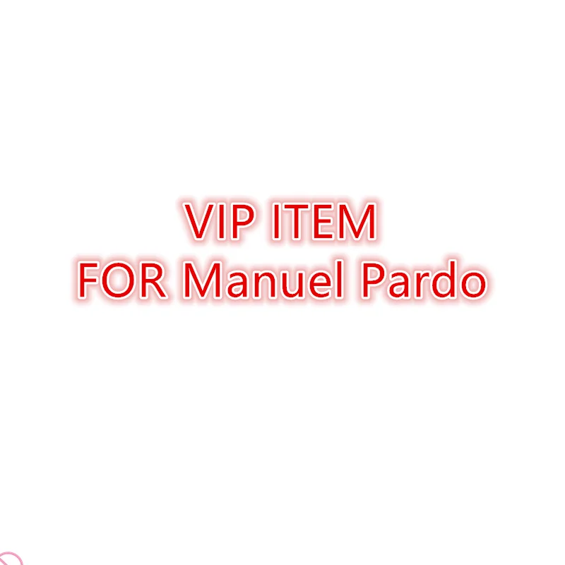 

Hot Style Item for VIP Manuel Pardo