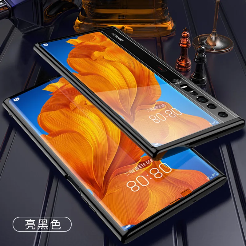 

Прозрачный чехол с гальваническим покрытием для Huawei Mate XS