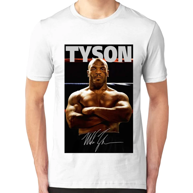 Боксерский Чемпион Mike Tyson памятная индивидуальная футболка боксеры и мужские