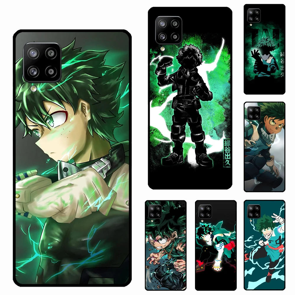Чехол Deku Izuku моя геройская Академия для Samsung A72 A52 A42 A32 A12 A21S A20e A11 A31 A41 A51 A71 A01 A20S A40 A70