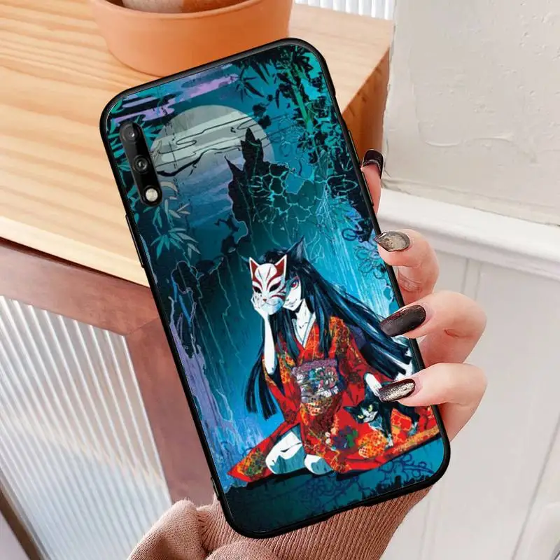 

Japanese Style Anime Phone Case For Samsung s7 8 9 10 20 plus lite ULTRA Cover Fundas Coque