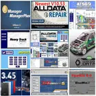 2021 хит! Программное обеспечение для ремонта автомобиля Alldata 10,53 v, программное обеспечение для ремонта mit...ll OD5 vivid мастерская данных Авто .. da.ta ElsaWin 49 в ТБ hdd