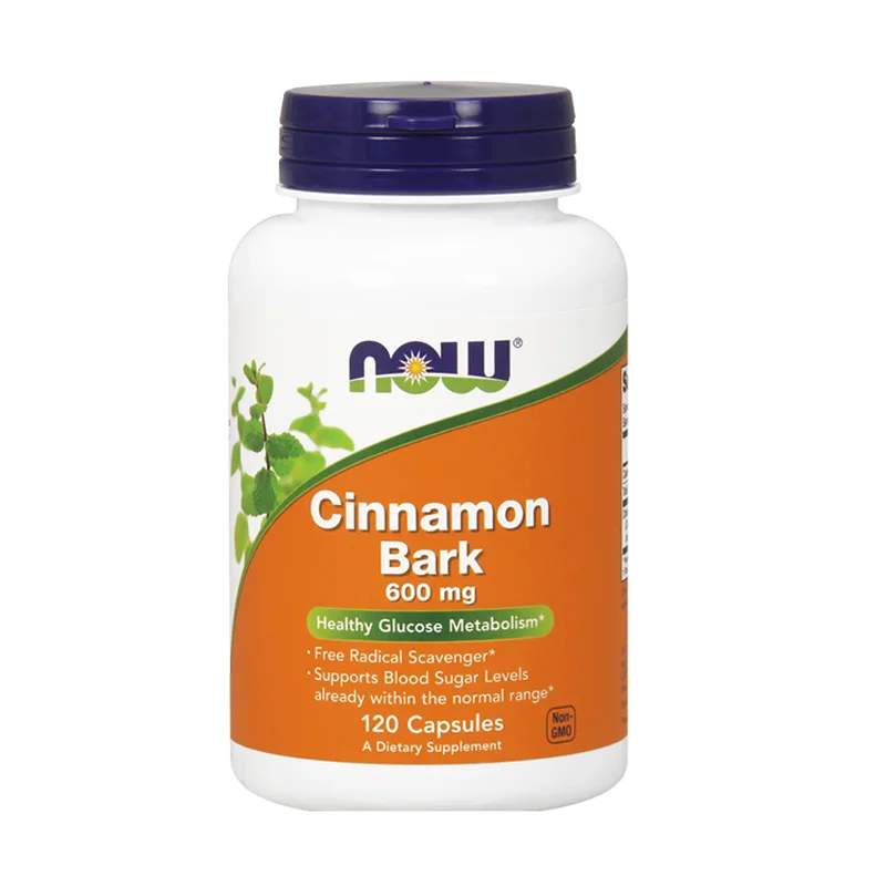 

Free Shipping Cinnamon Bark 600mg Glucose Metabolism Supports Blood Sugar Level 120 Capsules Already Within the Normal Range