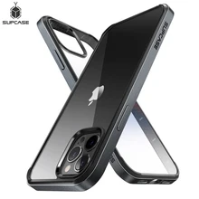 SUPCASE For iPhone 12 Pro Max Case 6.7 inch (2020) UB Edge Slim Frame Case Cover with TPU Inner Bumper & Transparent Back