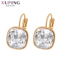 xuping luxury charm style colorful crystals earrings for women girls valentines day gifts 20091