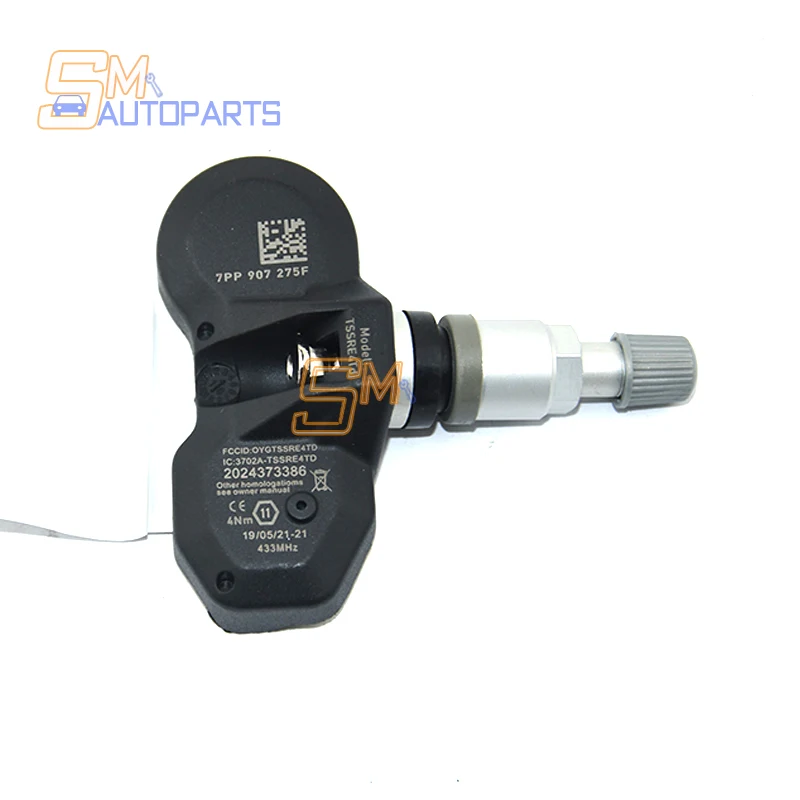 Датчик давления в шинах TPMS, 7PP907275F, для Audi A4, A6, A8, Q7, R8, 4F0907275D, 7PP907275B, 7PP907275D, 433 МГц, 1 шт. Датчик давления в шинах TPMS, 7PP907275F, для Audi A4, A6, A8, Q7, R8, 4F0907275D, 7PP907275B, 7PP907275D, 433 МГц, 1 шт.