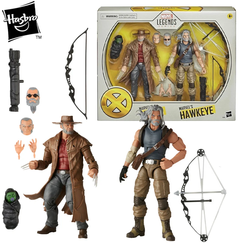 

Hasbro легенды Marvel, оригинальная серия X-Men, два человека в упаковке, боярышья Черепаха и черепаха, Логан, рождественские подарки для семьи