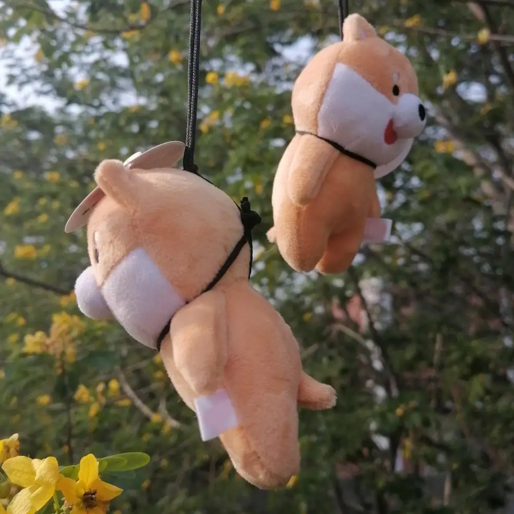 

Plush Toy Pendant Ornamental Adorable Skin-friendly Hanging Dog Plush Doll Pendant Stuffed Doll Pendant for Bags