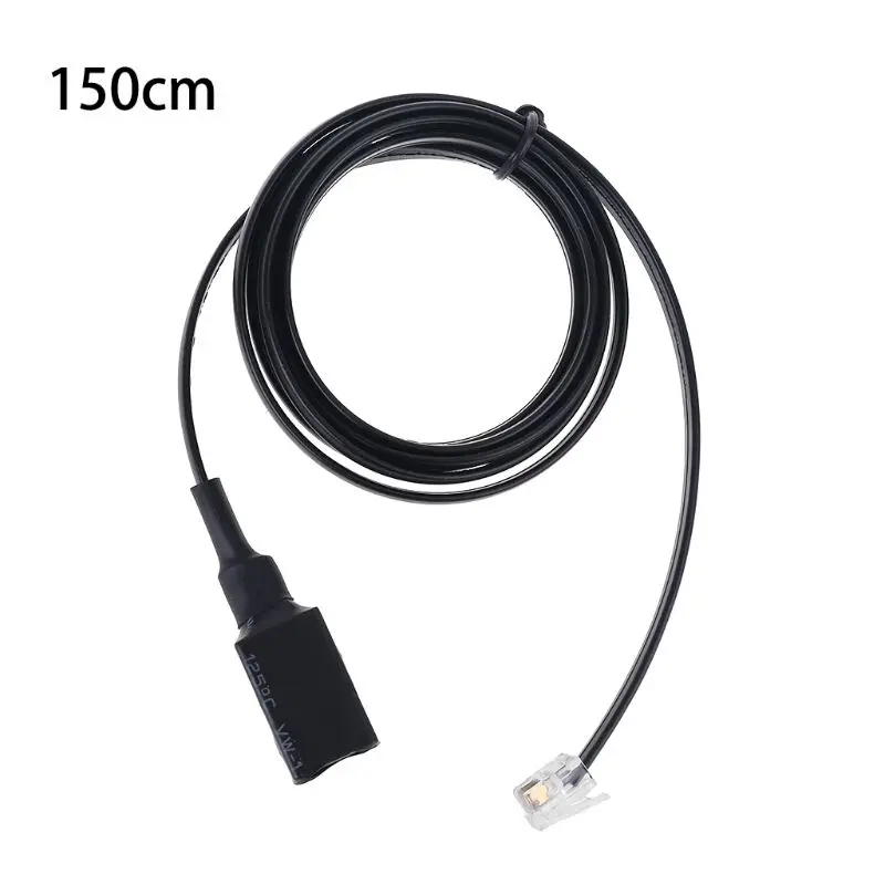 

6-Pin Removable Separation Handheld Mic Extension Cable for Radio Walkie Talkie