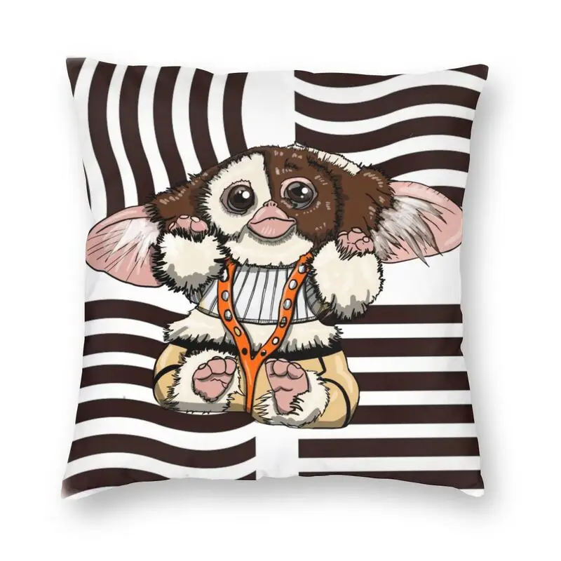 

Gizmo наволочка для подушки 40x40 украшение 3D печать Mogwai Монстр научная фантастика кино диванная подушка для гостиной двухсторонняя