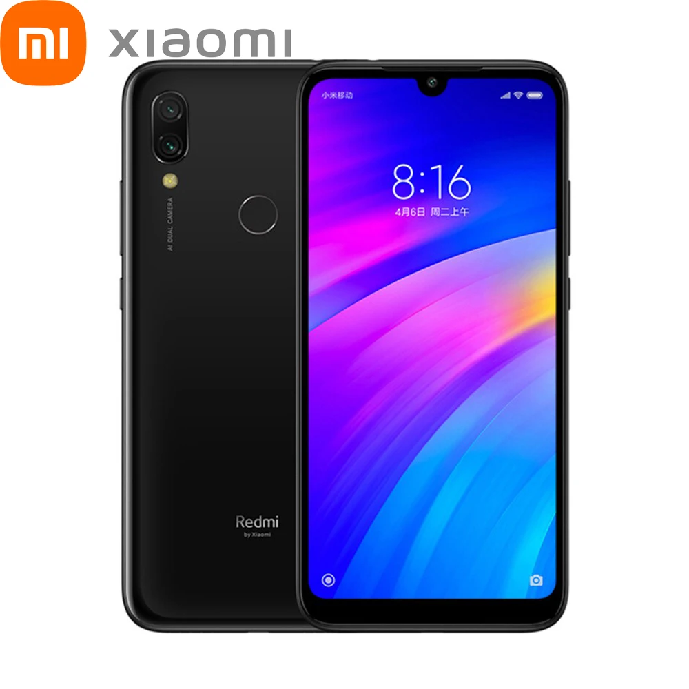 

Global Version Xiaomi Redmi 7 6.26 Inch Smartphone 3GB RAM 32GB ROM Snapdragon 632 Octa Core 12MP+8MP Camera 4000mAh - EU Plug