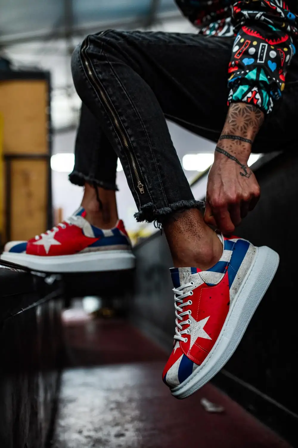 

Кроссовки унисекс на шнуровке, удобные эластичные, повседневные, модные, ортопедические, легкие, без запаха, для бега, цифровой принт, R044 Kuba, ...